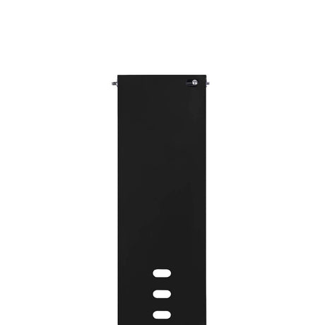Universal Holdit Silikone Rem m. Metalspænde (22mm) - Sort