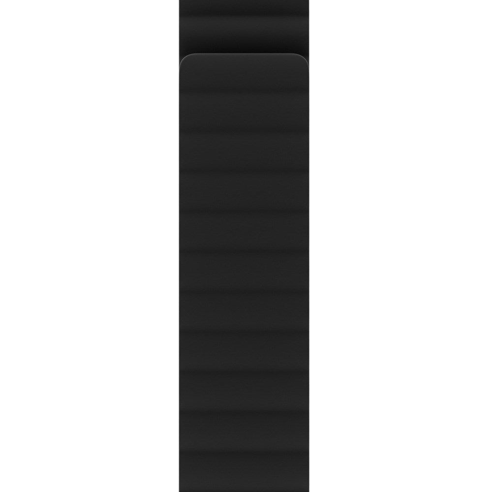 Apple Watch (38/40/SE/41/42mm) Holdit Silicone Magnet Rem - Sort / Grå