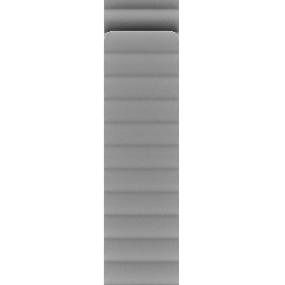 Apple Watch (38/40/SE/41/42mm) Holdit Silicone Magnet Rem - Grå / Blå