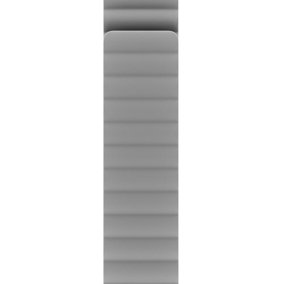 Apple Watch (38/40/SE/41/42mm) Holdit Silicone Magnet Rem - Grå / Blå