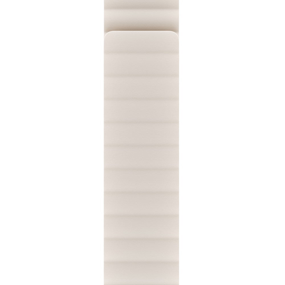 Apple Watch (38/40/SE/41/42mm) Holdit Silicone Magnet Rem - Lys Beige / Beige