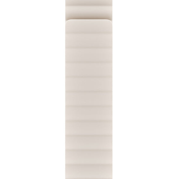 Apple Watch (38/40/SE/41/42mm) Holdit Silicone Magnet Rem - Lys Beige / Beige