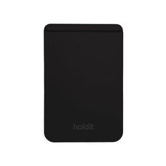 Holdit MagSafe Silicone Kortholder - Black