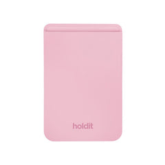 Holdit MagSafe Silicone Kortholder - Pink