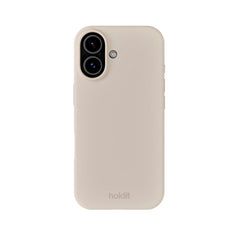 Holdit iPhone 17 Soft Touch Silikone Case - Light Beige