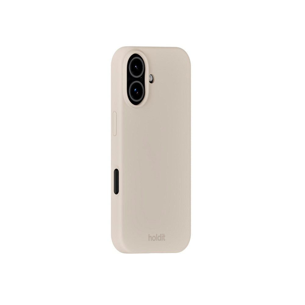 Holdit iPhone 17 Soft Touch Silikone Case - Light Beige