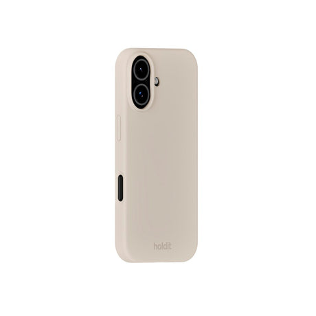 Holdit iPhone 17 Soft Touch Silikone Case - Light Beige