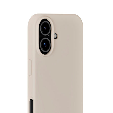 Holdit iPhone 17 Soft Touch Silikone Case - Light Beige