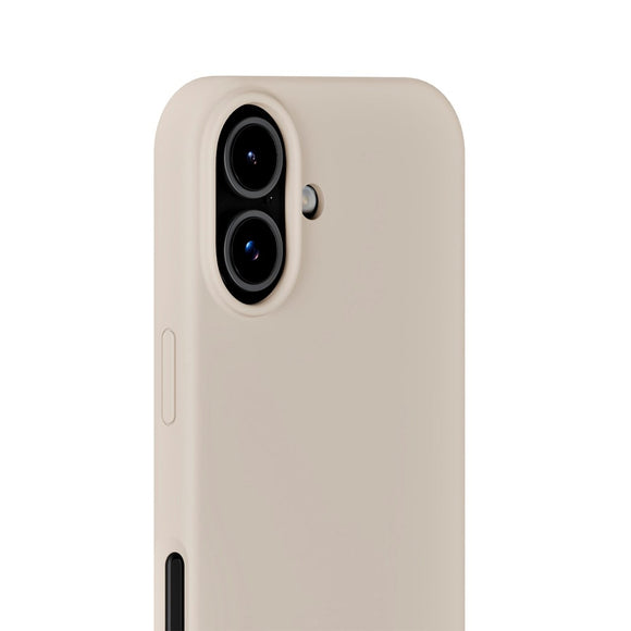 Holdit iPhone 17 Soft Touch Silikone Case - Light Beige
