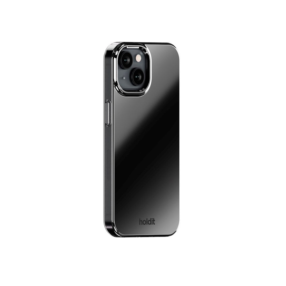 Holdit iPhone 17e / 16e / 15 / 14 / 13 Mirror Case - MagSafe Kompatibel - Sort