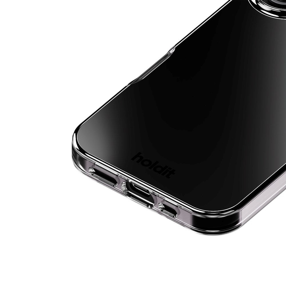 Holdit iPhone 16 Mirror Case - MagSafe Kompatibel - Sort