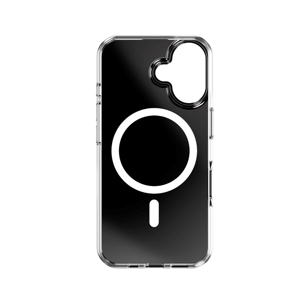 Holdit iPhone 16 Mirror Case - MagSafe Kompatibel - Sort
