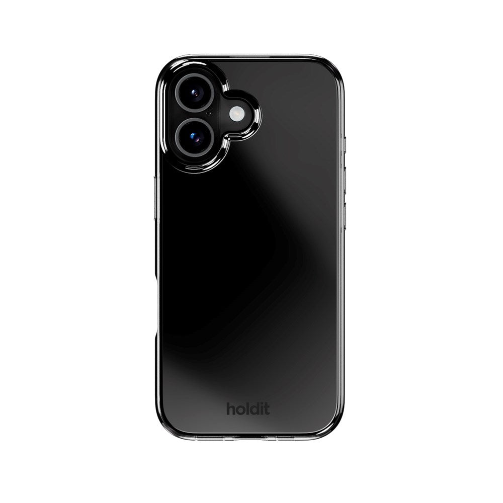 Holdit iPhone 17 Mirror Case - MagSafe Kompatibel - Sort