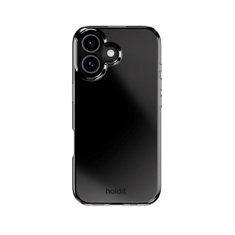 Holdit iPhone 17 Mirror Case - MagSafe Kompatibel - Sort