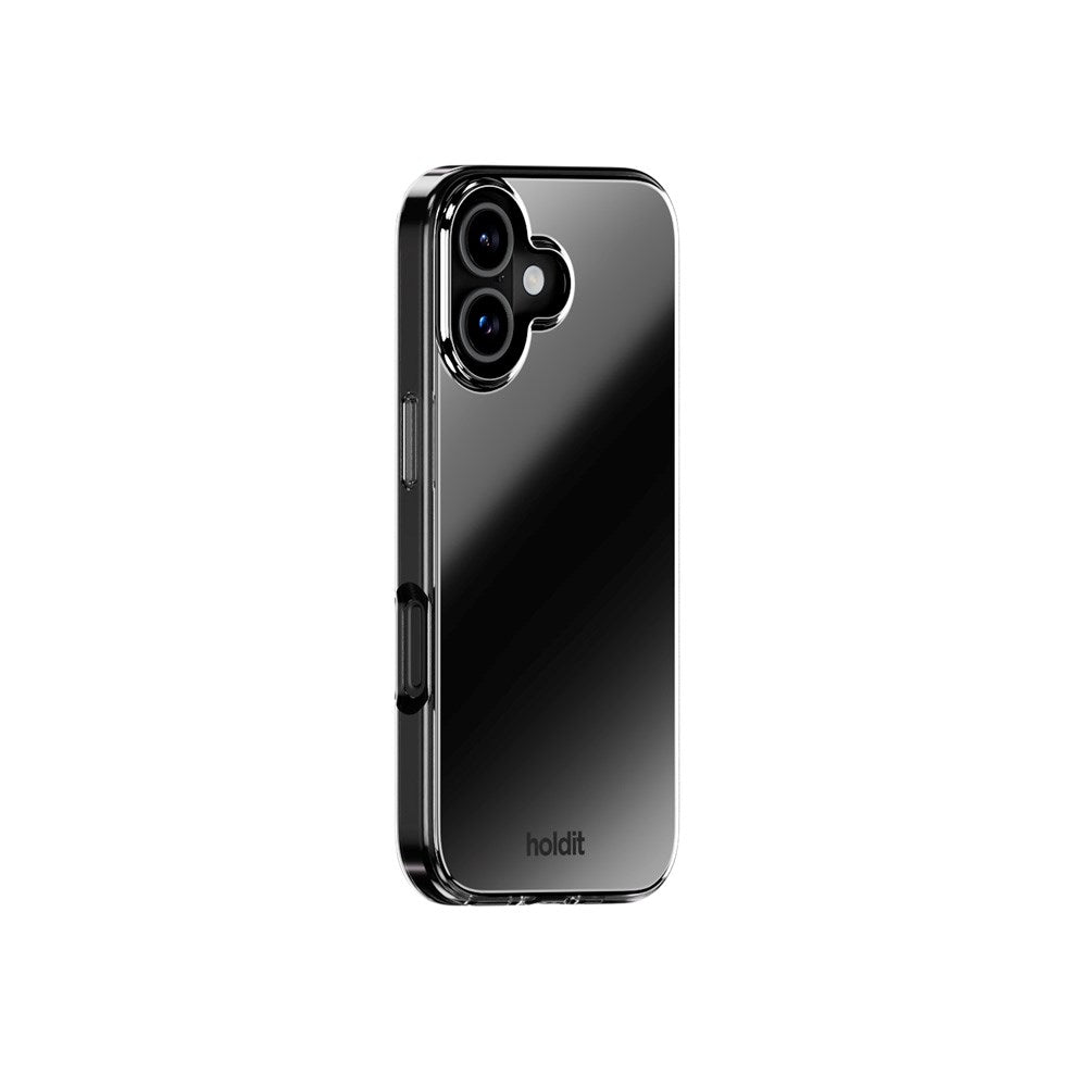 Holdit iPhone 17 Mirror Case - MagSafe Kompatibel - Sort