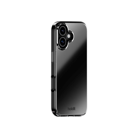 Holdit iPhone 17 Mirror Case - MagSafe Kompatibel - Sort