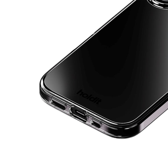 Holdit iPhone 17 Mirror Case - MagSafe Kompatibel - Sort