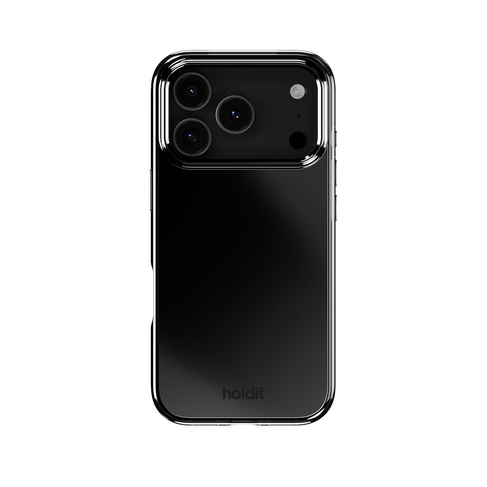 Holdit iPhone 17 Pro Max Mirror Case - MagSafe Kompatibel - Sort