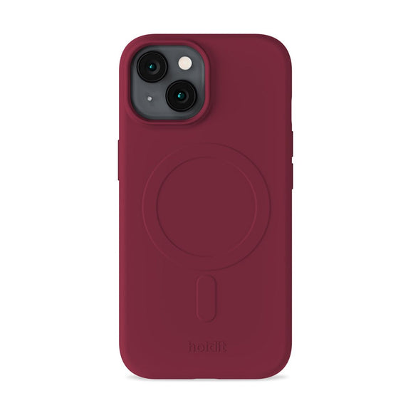 Holdit iPhone 17e / 16e / 15 / 14 / 13 Soft MagSafe Case - Red Velvet