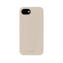 Holdit iPhone 16e Soft Touch Silikone Case - Light Beige