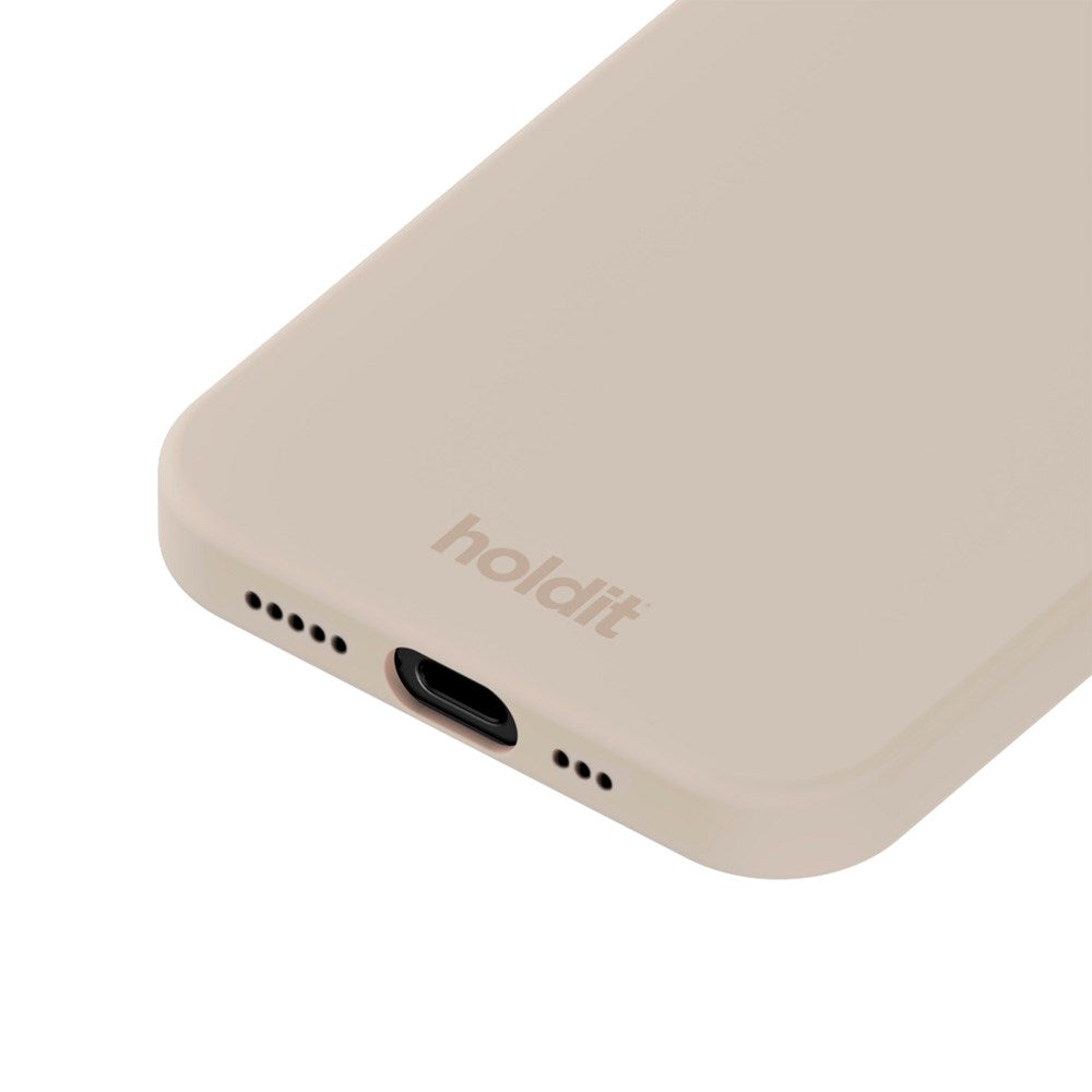 Holdit iPhone 17e / 16e Soft Touch Silikone Case - Light Beige