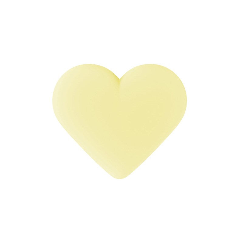 Holdit 3D Silicone Sticker Hjerte - Lemonade