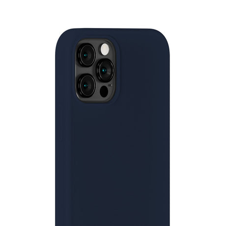 Holdit iPhone 12 / 12 Pro Soft Touch Silikone Case - Midnight Blue