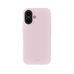Holdit iPhone 16 Soft Touch Silikone Case - Pale Pink