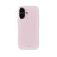 Holdit iPhone 16 Soft Touch Silikone Case - Pale Pink