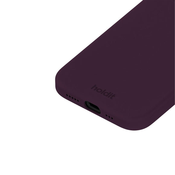 Holdit iPhone 14 / 13 Soft Touch Silikone Case - Deep Plum