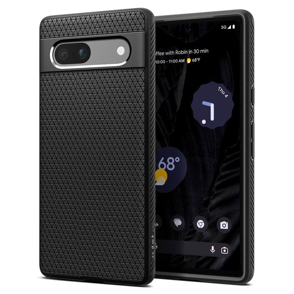 Google Pixel 7A Spigen Liquid Air Cover - Sort