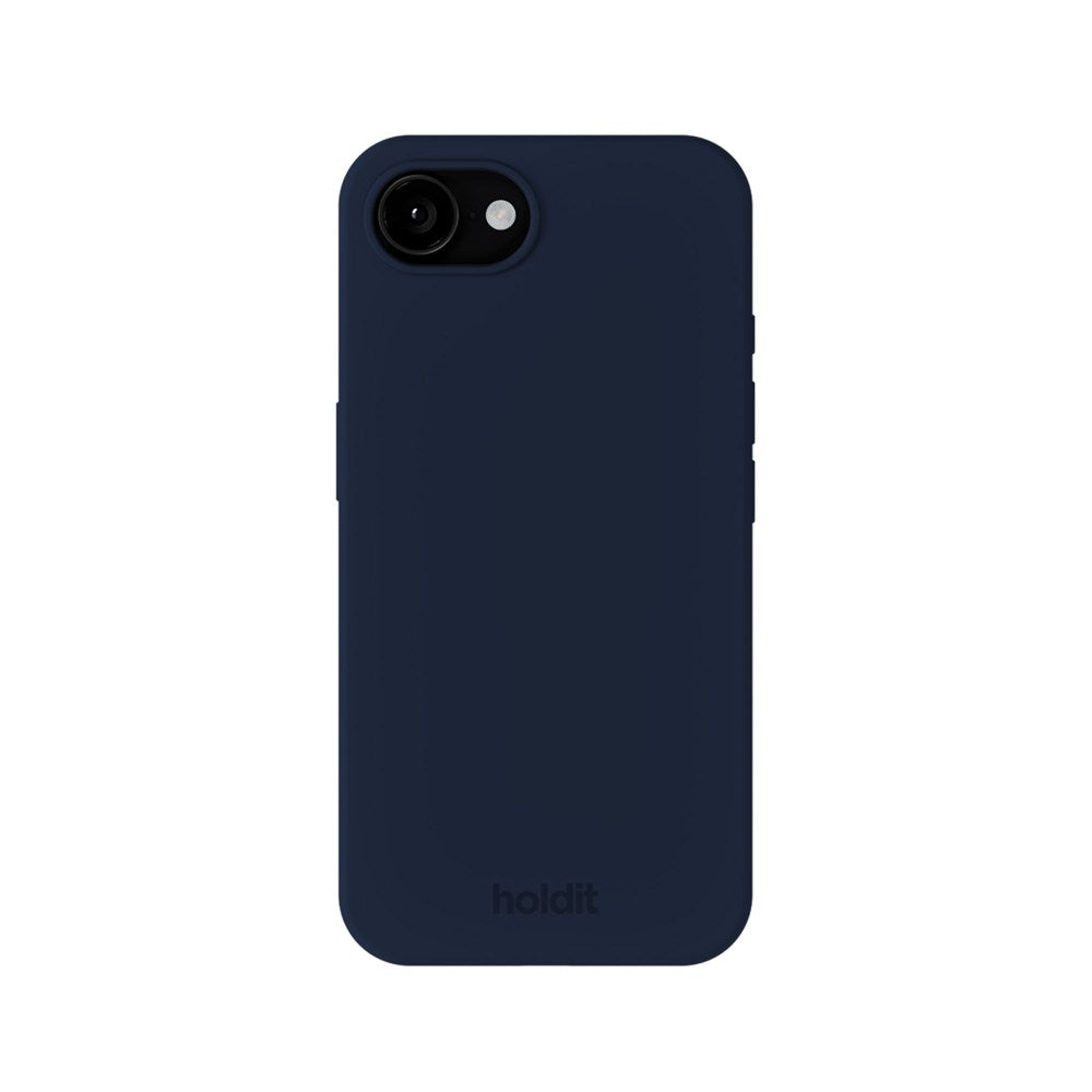 Holdit iPhone 17e / 16e Soft Touch Silikone Case - Midnight Blue