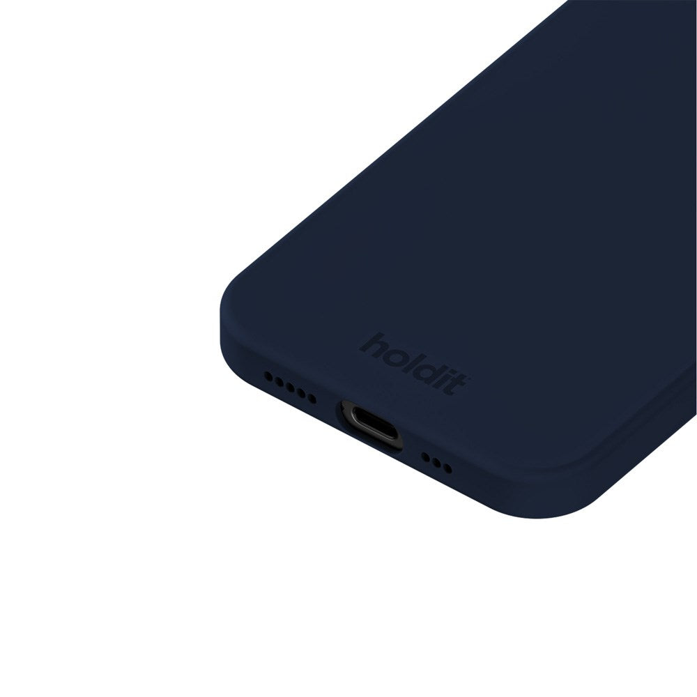 Holdit iPhone 17e / 16e Soft Touch Silikone Case - Midnight Blue