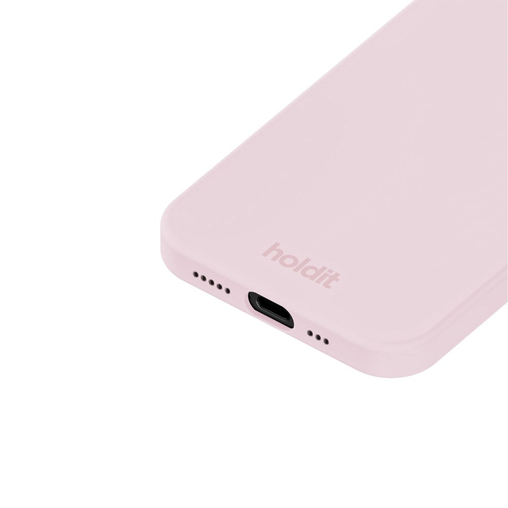 Holdit iPhone 17e / 16e Soft Touch Silikone Case - Pale Pink