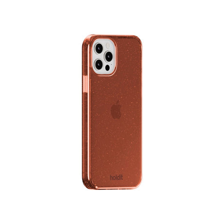 Holdit iPhone 12 / 12 Pro Glitter Case - Amber