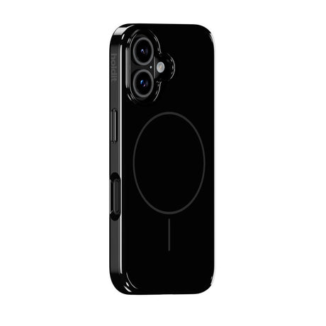 Holdit iPhone 16 Mono Case - MagSafe Kompatibel - Black / Gray