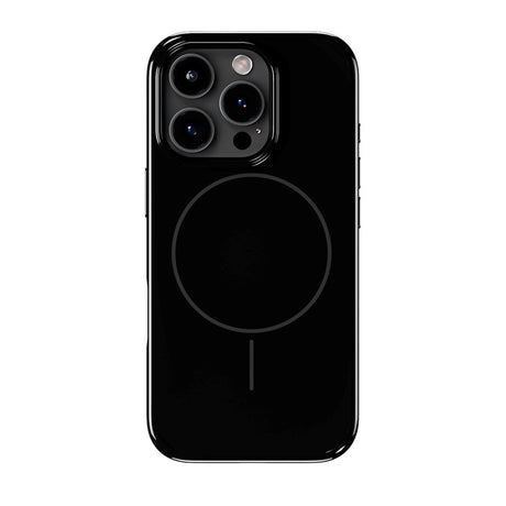 Holdit iPhone 16 Pro Mono Case - MagSafe Kompatibel - Black / Gray