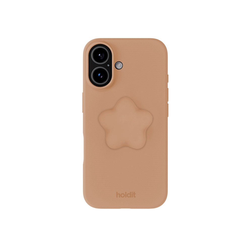 Holdit 3D Silicone Sticker Stjerne - Beige