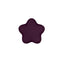 Holdit 3D Silicone Sticker Stjerne - Deep Plum