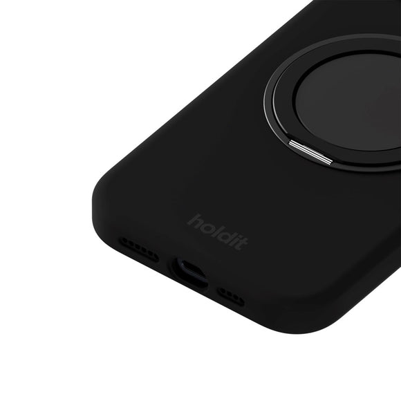 iPhone 17e / 16e / 15 Holdit Silikone Stand Case - Black
