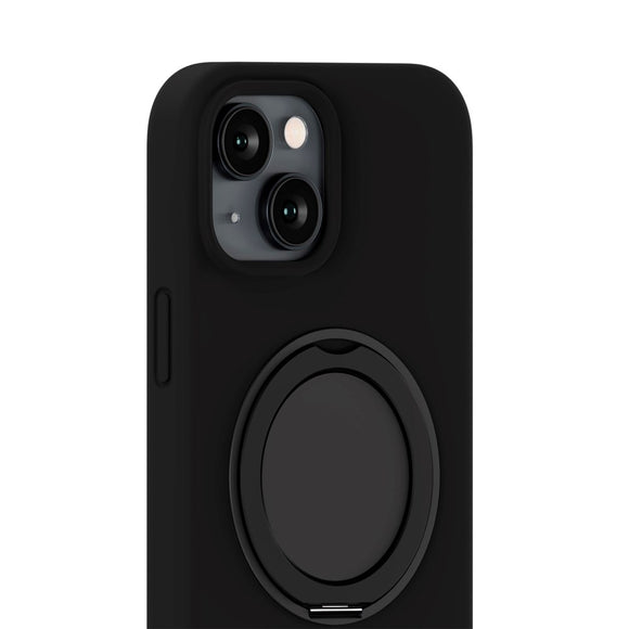 iPhone 17e / 16e / 15 Holdit Silikone Stand Case - Black