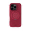 iPhone 16 Pro Holdit Silikone Stand Case - Red Velvet
