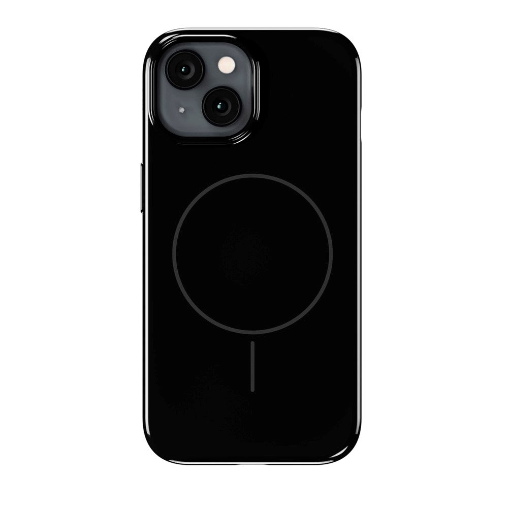 Holdit iPhone 17e / 16e / 15 / 14 / 13 Mono Case - MagSafe Kompatibel - Black / Gray