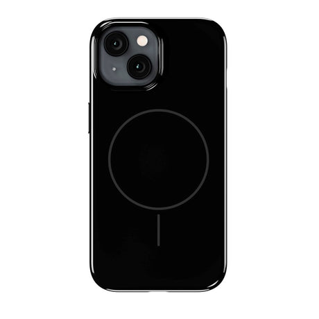 Holdit iPhone 17e / 16e / 15 / 14 / 13 Mono Case - MagSafe Kompatibel - Black / Gray
