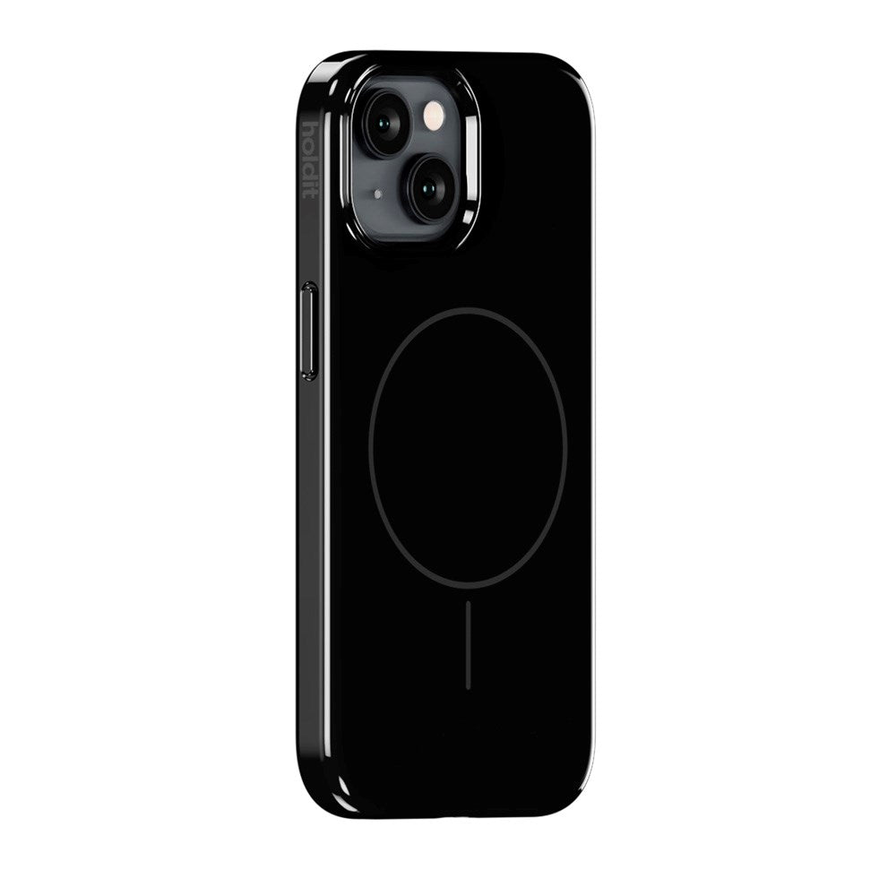 Holdit iPhone 17e / 16e / 15 / 14 / 13 Mono Case - MagSafe Kompatibel - Black / Gray