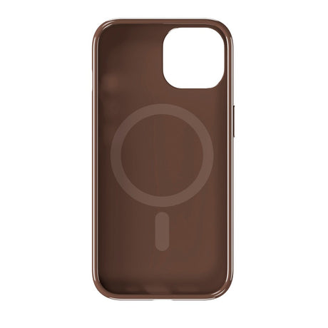 Holdit iPhone 17e / 16e / 15 / 14 / 13 Mono Case - MagSafe Kompatibel - Chocolate / Beige