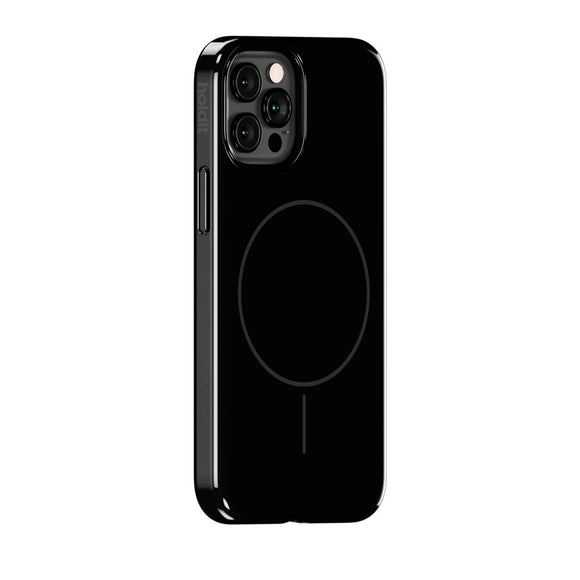 Holdit iPhone 12 / 12 Pro Mono Case - MagSafe Kompatibel - Black / Gray
