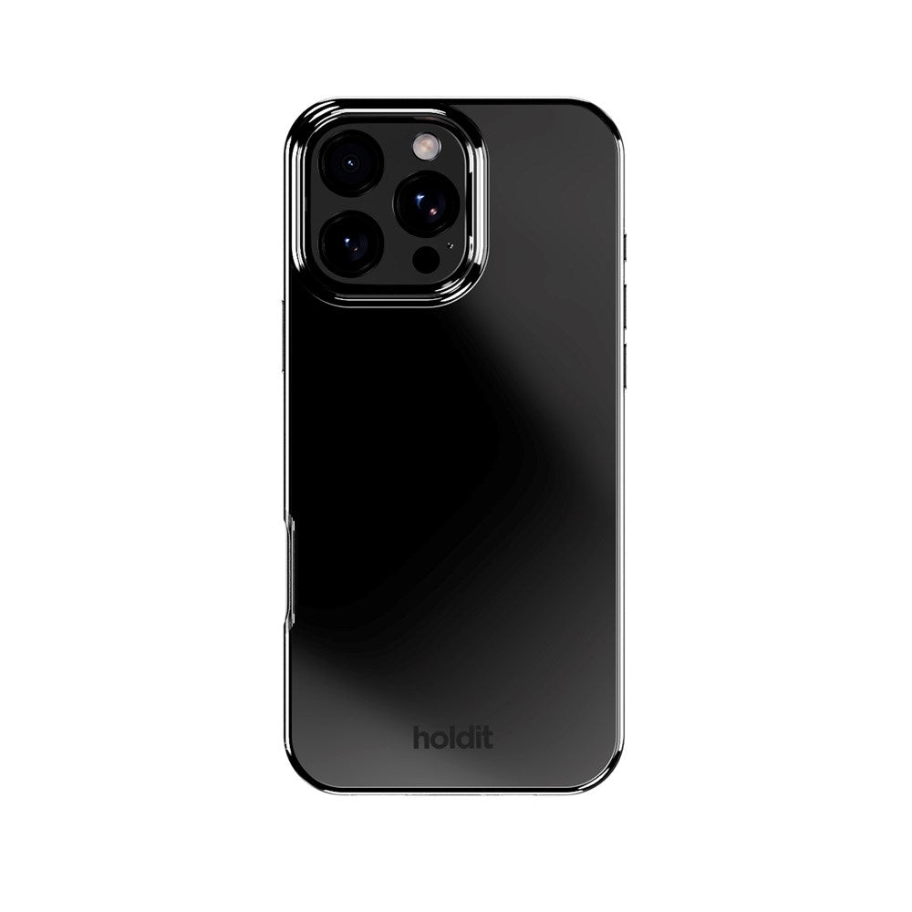 Holdit iPhone 16 Pro Max Mirror Case - MagSafe Kompatibel - Sort