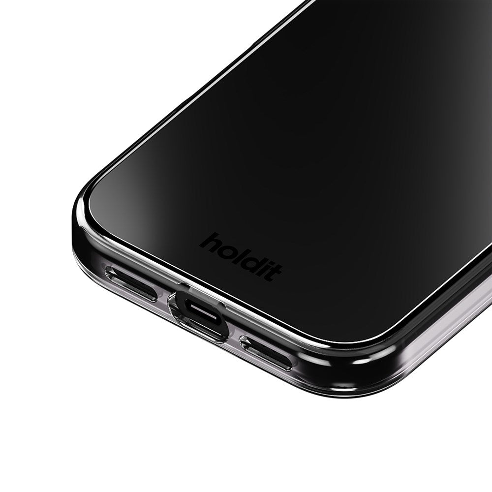 Holdit iPhone 17 Pro Mirror Case - MagSafe Kompatibel - Sort