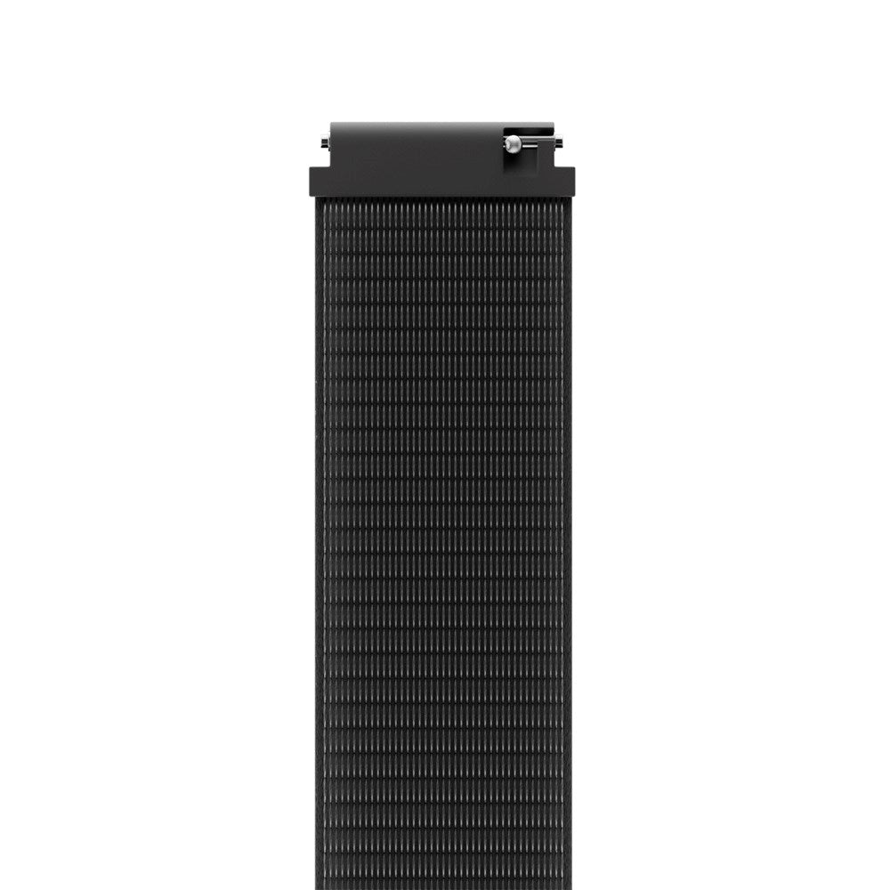 Universal Holdit Nylon Rem m. Velcrolukning (20mm) - Black